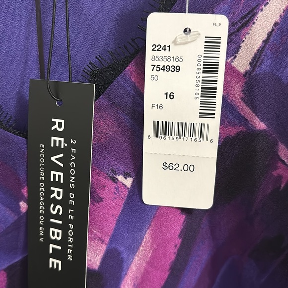 Reversible dressy tank - Picture 3 of 3